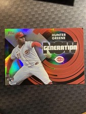 Hunter Greene #GN-64 2022 Topps Update Generation Now Cincinnati Reds