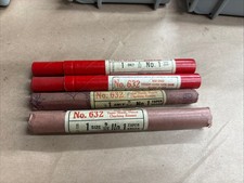 Lot Of 4 HSS 6 Flute Fractional Chucking Reamer 9/32 Diameter Morse Taper 1
