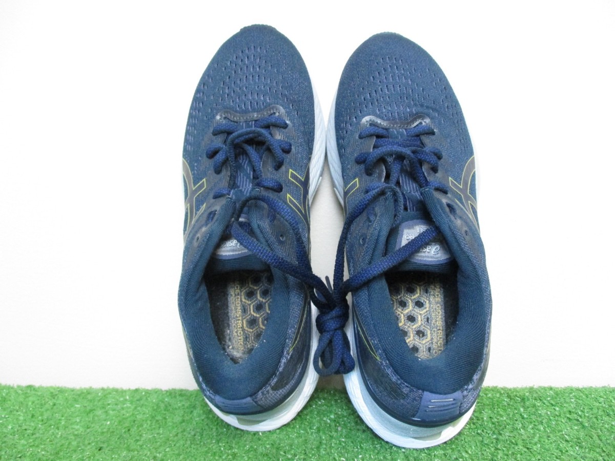 Asics Gel-Kayano 28 Shoes Womens 6 Medium B Navy Grey Gold