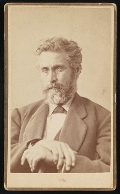 Photo:John Clark, head-and-shoulders portrait, facing slightly left
