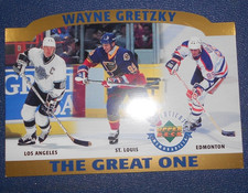 Wayne Gretzky 1996 Upper Deck The Great One Oversize card, #1556/5,000