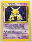 Pokemon Alakazam Base Set Holo 1/102 LP/NM