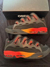 osiris d3 2001 size 14 black/orange/black