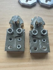 ILL Customz Battery Terminals 0 Gauge 6 Input SAE Top Post Clamp With Adapters