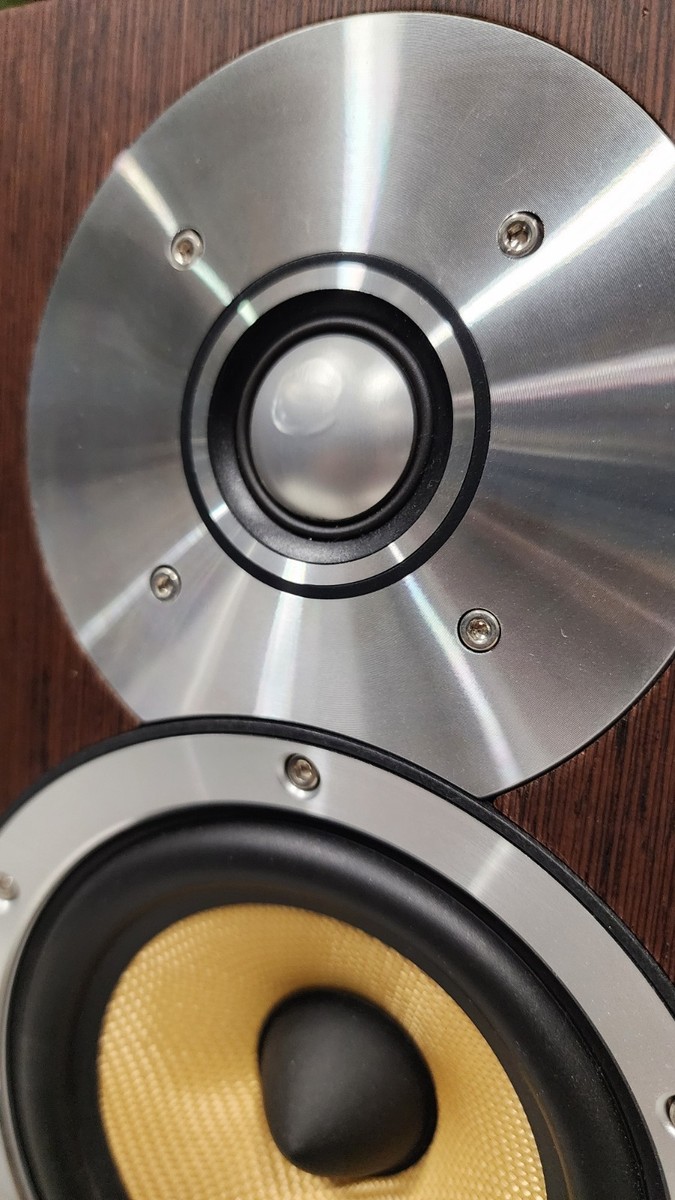 B&W Bowers & Wilkins CM1 Bookshelf Speakers Pair Rosewood? England