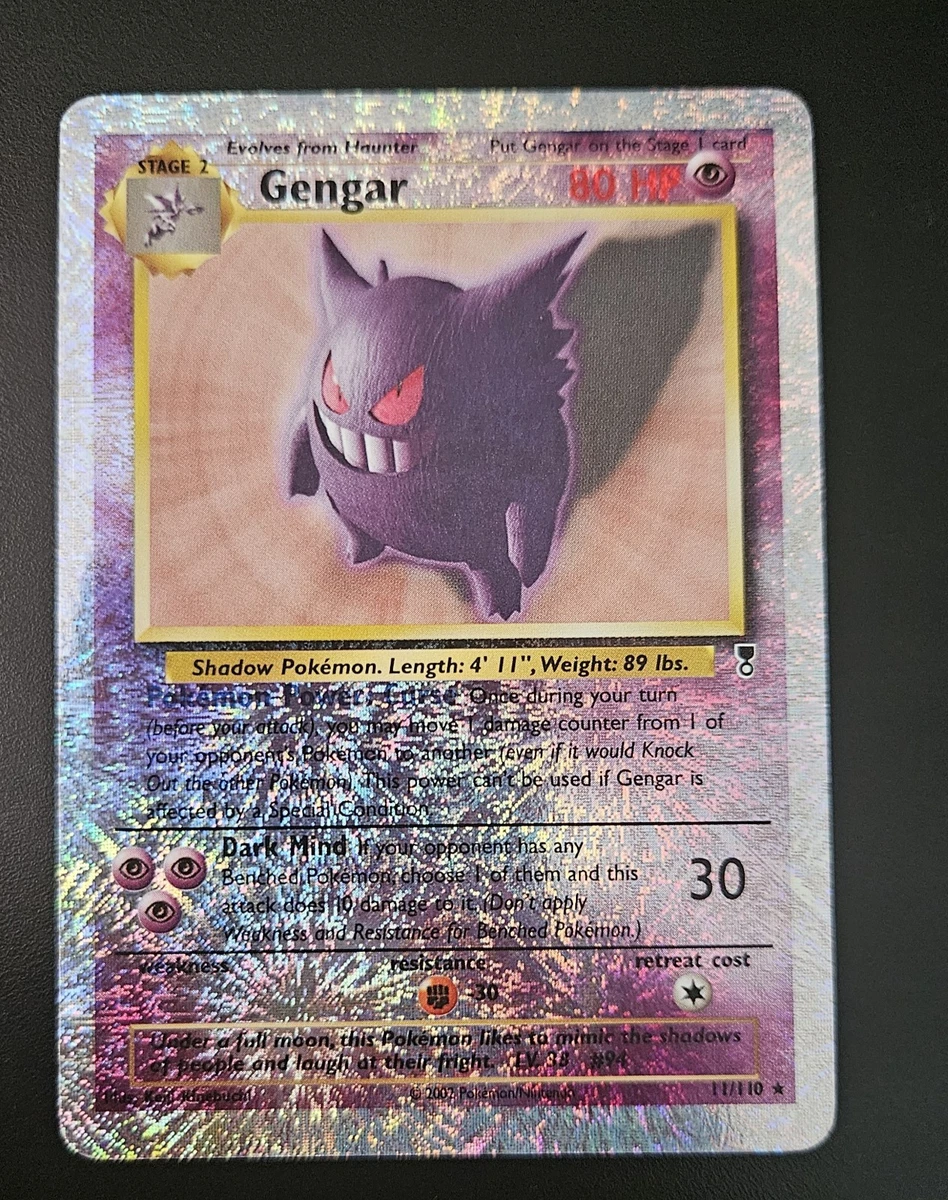 Gengar Pokémon TCG Legendary Collection Individual Collectible