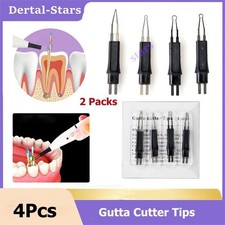 2 Packs Dental Heated Gutta Percha Cutter Tips Tooth Gum Cut Heating Autoclaved