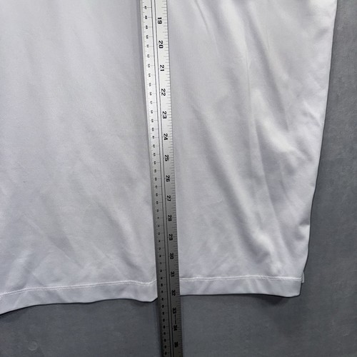 Iron Eagle Men's Polo White With Black Strip Design 1XL - Picture 7 of 11