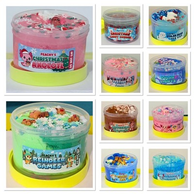 PEACHYBBIES SLIME - New - YOU CHOOSE from 60! Authentic TIK TOK slime