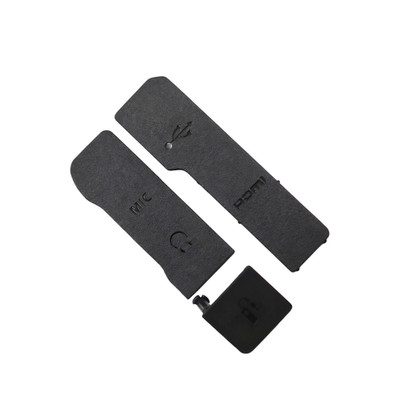 New HDMI Cover MIC Cover suitable For Canon EOS R6 USB Interface Rubber Cover