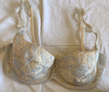 La Perla BEIGE BLUE Bra SIZE 4