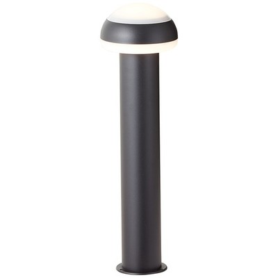 Brilliant LED Außenleuchte Stehlampe Ilton Schwarz 50cm IP44 9W 1100lm warmweiß 