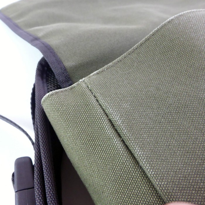 Miu Miu (MIUMIU) archive shoulder bag canvas suede khaki