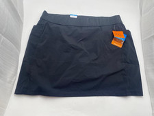 Columbia Women s Skort XXL Omni-Shield UPF 50 Black