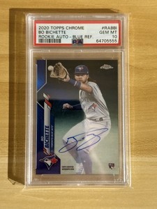 ボー ビシェット Topps Chrome RC PSA 10 激レア ボー ビシェット
