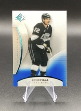 2025-26 SP Hockey KEVIN FIALA Blue Parallel Los Angeles Kings #45