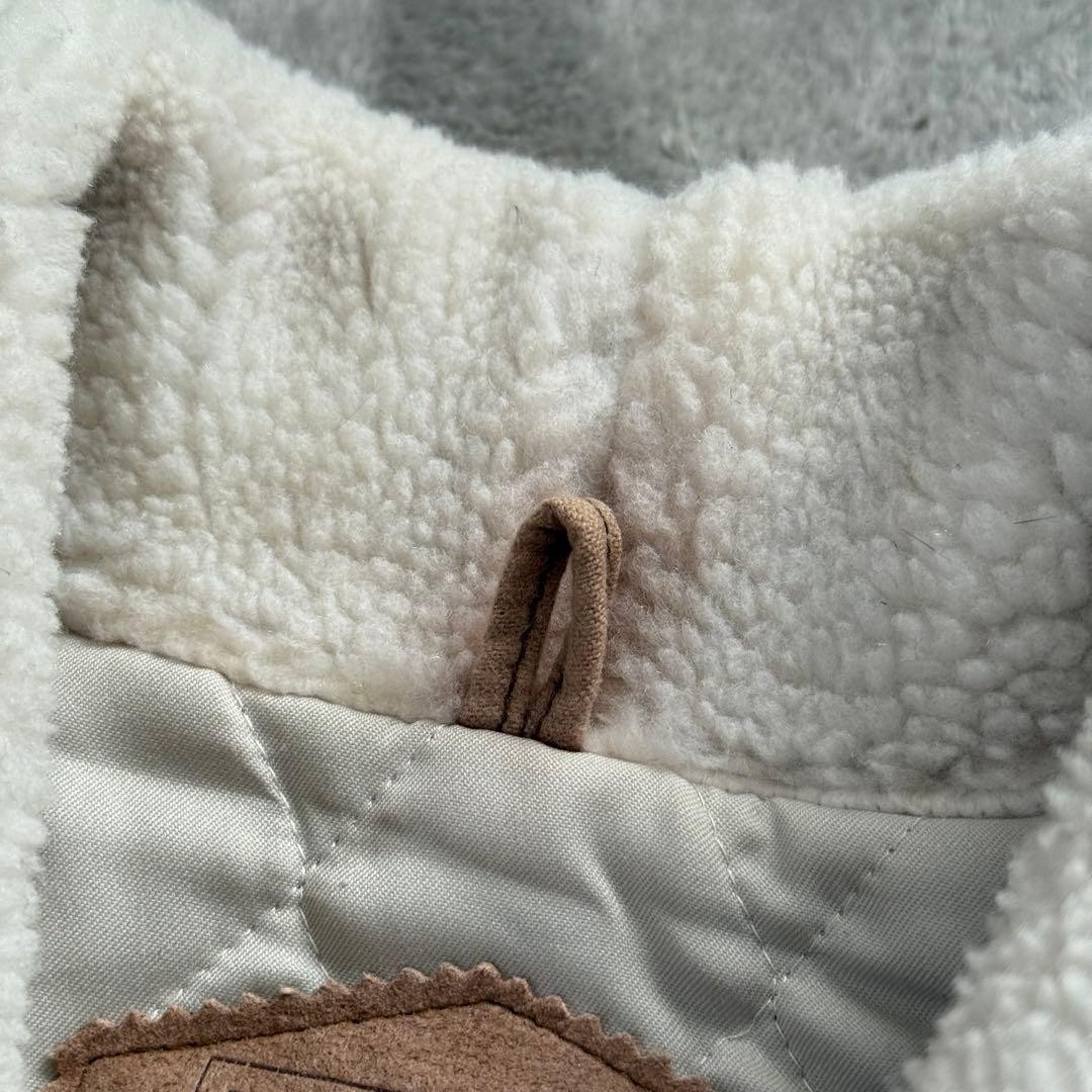 Woolrich Native Pattern Wool Coat Gray Made in US… - image 14