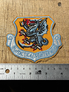1960s/70s/80s? US AIR FORCE PATCH 81st TACTICAL FIGHTER WING ORIGINAL USAF!