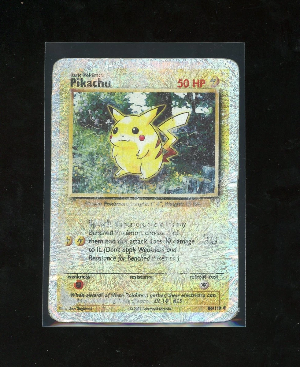 Pikachu Pokémon TCG Legendary Collection Individual Collectible