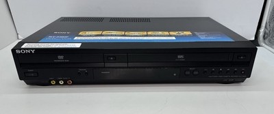 SONY SLV-D380P DVD VCR Combo Player VHS Cassette Recorder NO REMOTE Tested-READ