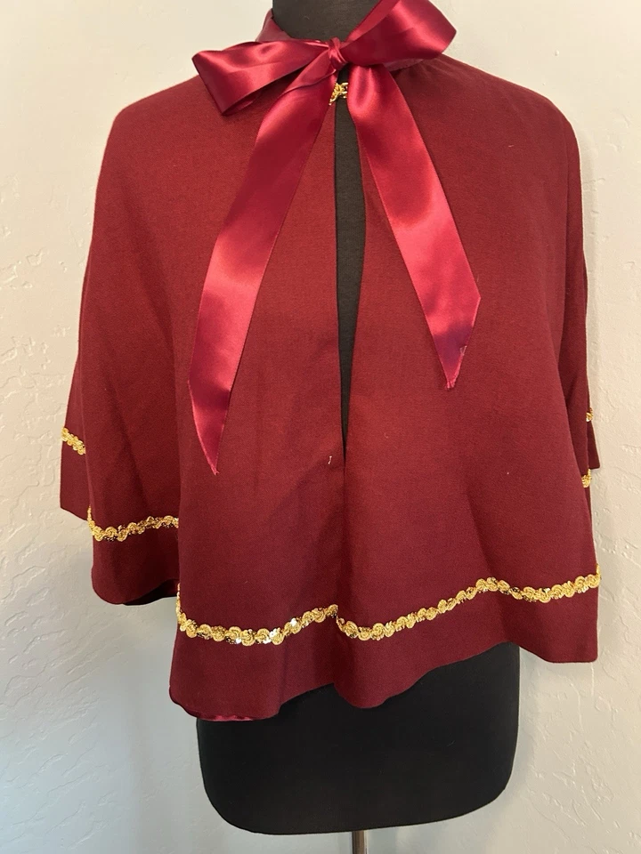 Женское эдвардианское пальто Bridgerton в викторианском стиле Caplet - Изображение 3 из 4