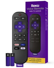 Roku Voice Remote  Replacement TV Remote Control with Voice Control, Simple Se