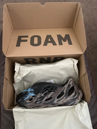 Size 13 - adidas Yeezy Foam RNNR MX Brown Blue
