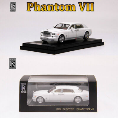 New White 1:64 Rolls-Royce Phantom VII ORIGINAL Diecast Car Model Limited Toys