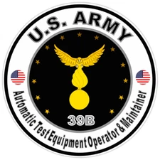 US Army Automatic Test Equipment Operator & Maintainer Bumper Sticker Decal 5"