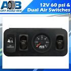 <!--F#f_0-->Pressure gauge 220S50 60psi ride suspension twin bag control firestone air bag (For: Holden)<!--F/-->