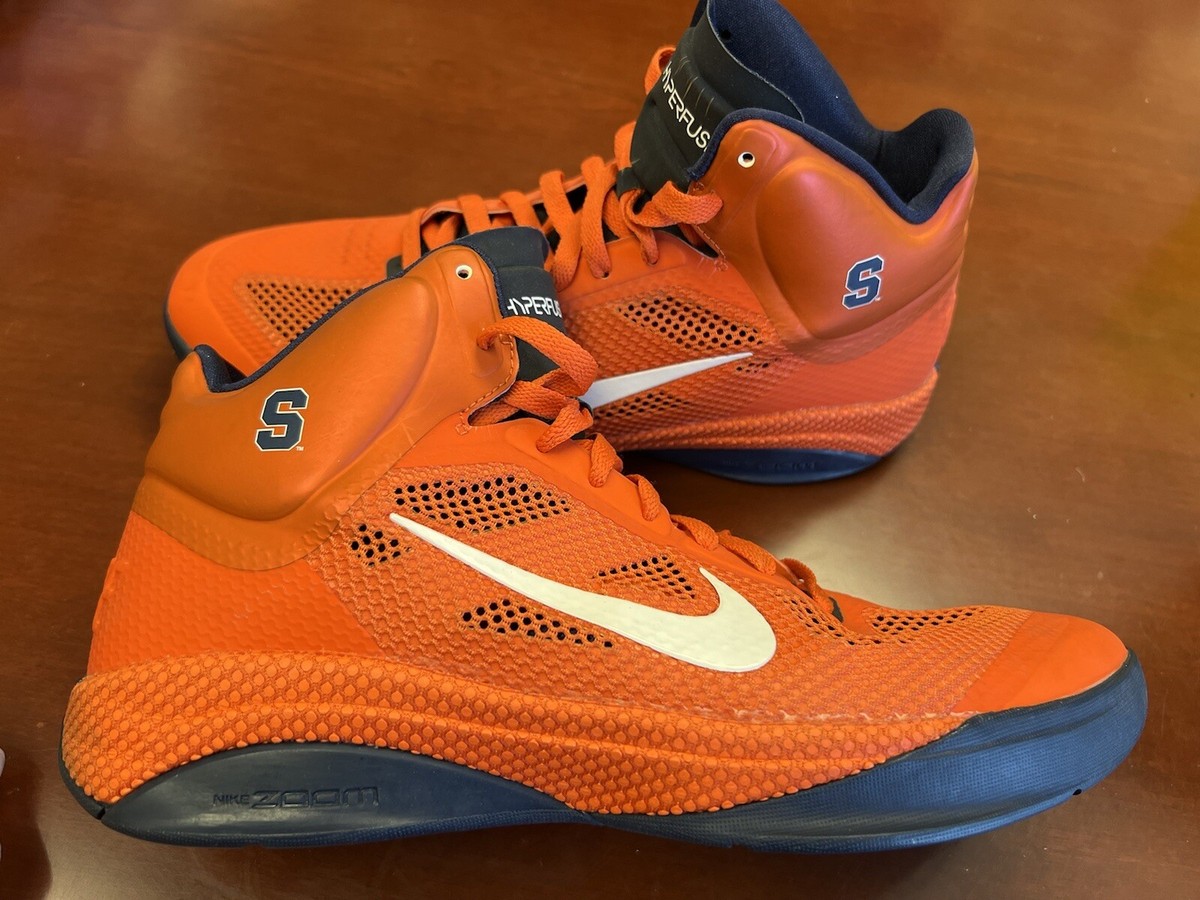 Nike Zoom Hyperfuse NCAA Syracuse Orange 407622-800 Sz 11 