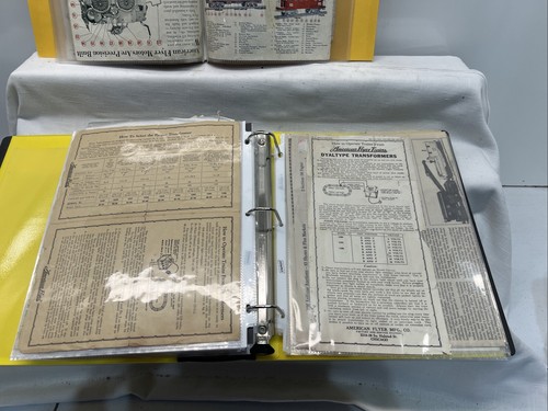 LIONEL AMERICAN FLYER CATALOGUES & BROCHURES VINTAGE SET OF 37 PIECES From 1920 - Picture 20 of 24