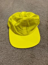 OnlyNY Solid Neon Yellow Trucker Hat Cap NWOT Unisex Adjustable Size Made in USA
