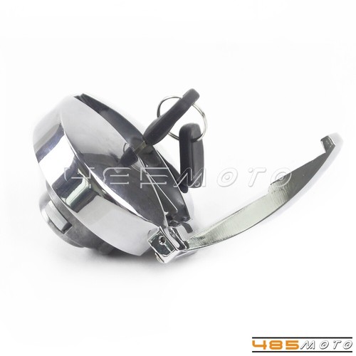 Motorcycle Gas Fuel Tank Oil Tank Cap Cover Lock for Honda GL CB 125 450 650 750 - Bild 3 von 11