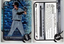 Erick Hernandez 2022 Bowman Chrome Mojo Refractor BCP-181 White Sox 1st