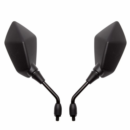 Rear Side View Mirror 10mm+M10 Mount Clamp For Kawasaki Brute Force 300 650 750 - Imagen 6 de 11