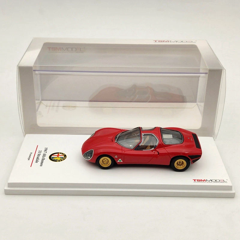 TSM Models 1/43 Alfa Romeo 33 Stradale 1967 Prototype Resin Limited Edition