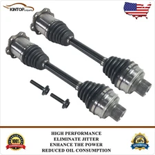 Pair Front Side for Audi allroad for A4 Quattro 2.0L 2013-2016 CV Axle Shaft