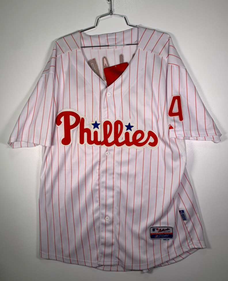MLB フィリーズ　オーセンティックユニフォーム ロイハラディ Roy Halladay NEW original Majestic Philadelphia Phillies jersey