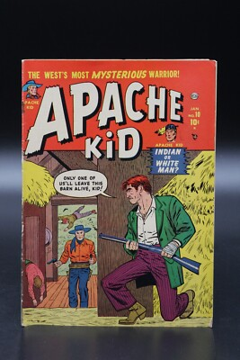 #ad #ad Apache Kid 1950 #10 Pete Morisi Cover Tom Gill amp; Allen Bellman Art GD VG $15.00