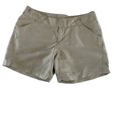Columbia PFG Omni Shade Performance Shorts Fishing Gear - Khaki Sz M