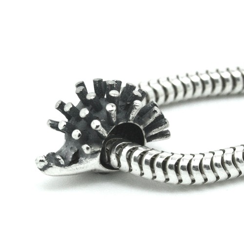IGEL STACHELSCHWEIN - Europäische Charmperle - Massiv 925 Sterlingsilber - Bild 4 von 5