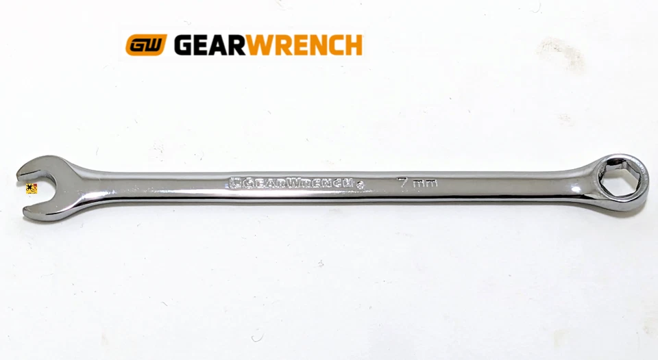 New Gearwrench 6 Point Combination Wrench Polished Metric MM, Inch SAE Pick Size - Image 2 of 4