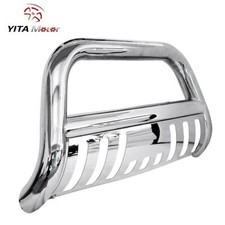 3 Chrome Steel Bull Bar Push Bumper Grille Guard For 2005-2015 Toyota Tacoma 3 Chrome Steel Bull Bar Push Bumper Grille Guard For 2005-2015 Toyota Tacoma