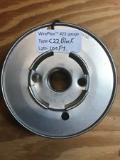 C22 Black 22-Gauge Cloth Covered wire for Marx, Lionel & American Flyer 100 ft.