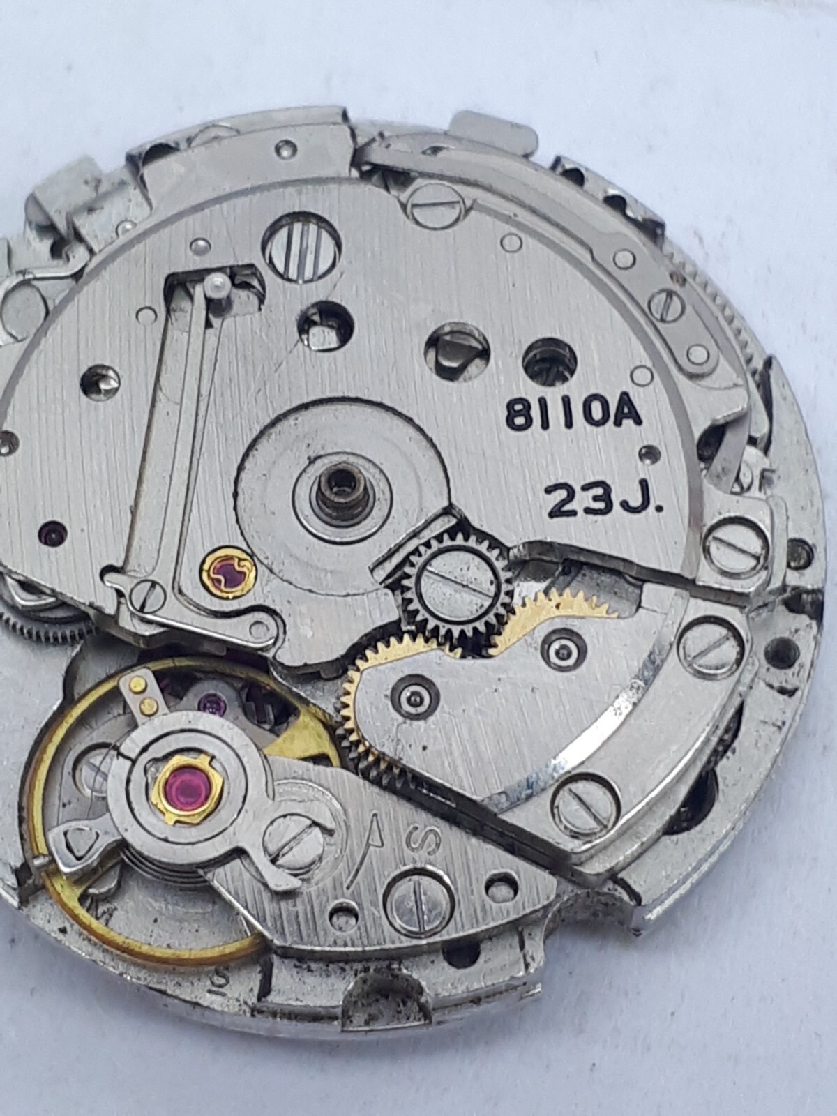 VINTAGE CITIZEN 8110A MOVEMENT WRIST WATCH MEN'S JAPAN BALANCE OK