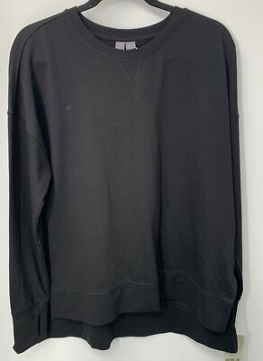 Sweaty Betty womens black long sleeves sweatshirt NEW sz Medium