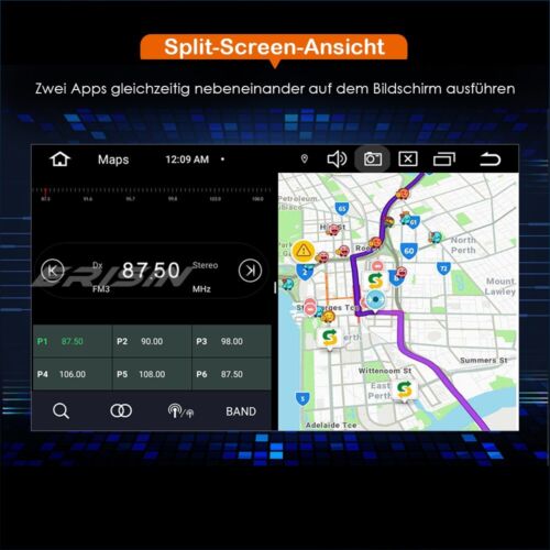 8-Kern CarPlay DAB+Android 13 Autoradio GPS CD Canbus Für AUDI A3 S3 RS3 RNSE-PU - Bild 10 von 21