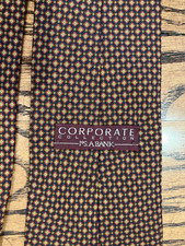 JOS A BANK tie CORPORATE COLLECTION mens necktie Made in USA All silk