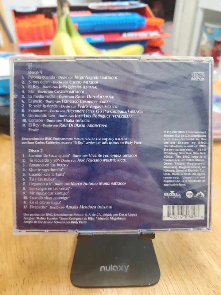 New Sealed Tributo a José Alfredo Jiménez Y Sigue Siendo El Rey 2 CD 1998 BMG - Image 4 of 4